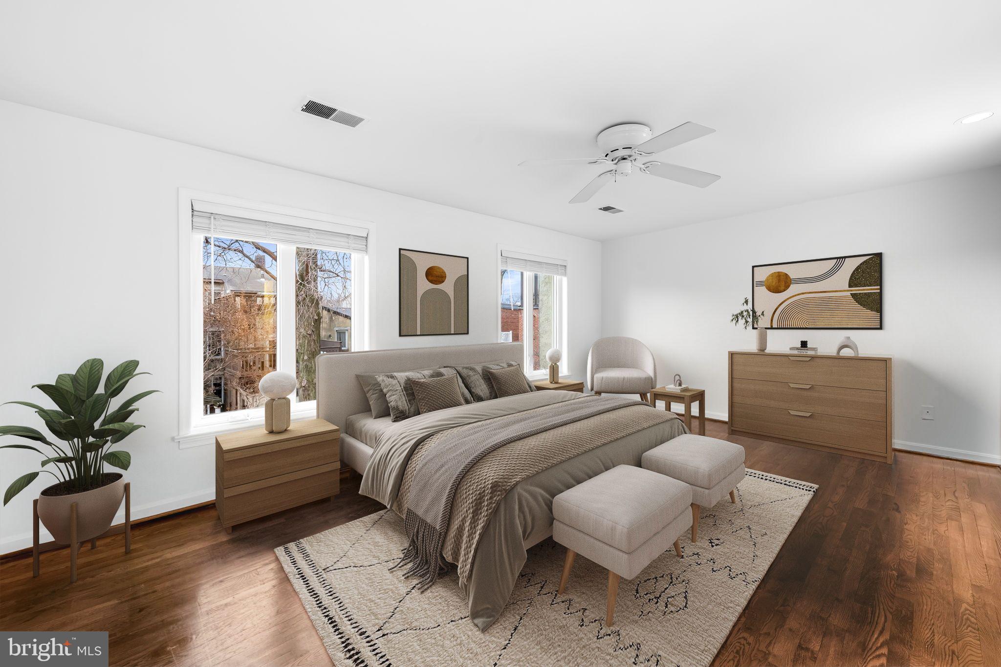 437 Grindall Street Baltimore, MD 21230 - Photo 24 of 49 Bedroom 2 Virtually Staged