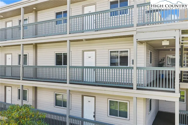 a view of a house with a deck