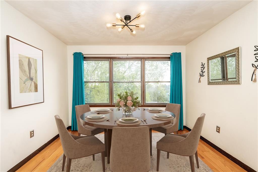 205 Briarwood Indiana, PA 15701 - Photo 7 of 23 a view of a dining room with furniture window and outside view