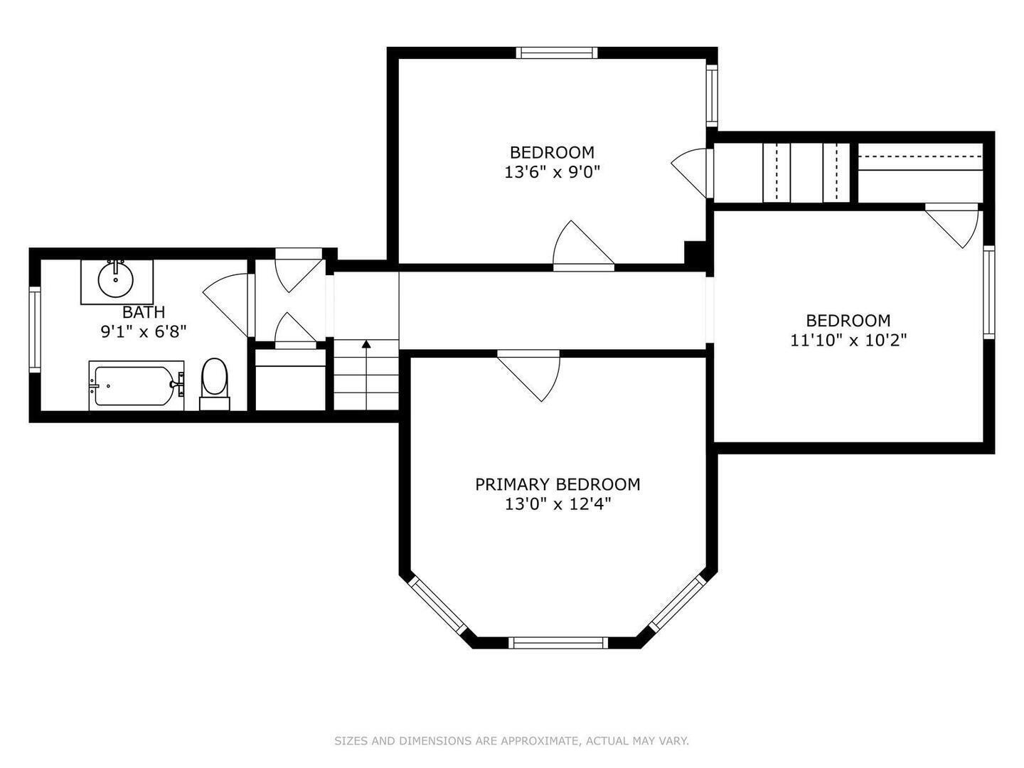 1301 Caroline Avenue Clinton, IA 52732 - Photo 19 of 19 a picture of a wall with a white wall and a white wall