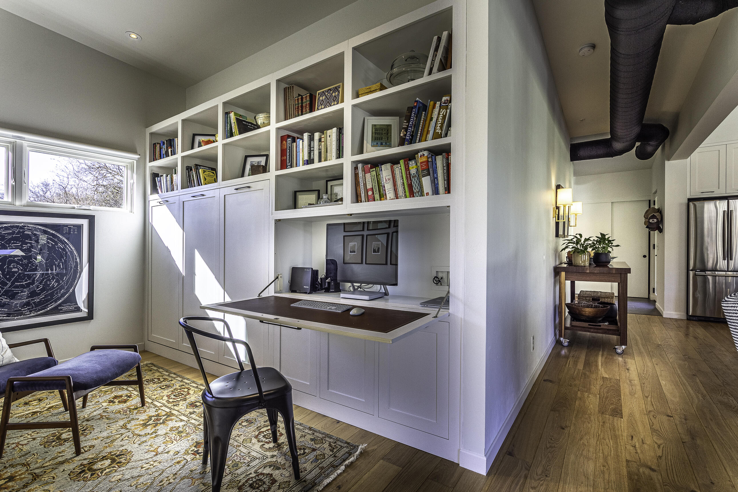 44102 Dinely Drive Three Rivers, CA 93271 - Photo 15 of 35 a workspace with furniture bookshelf and a window
