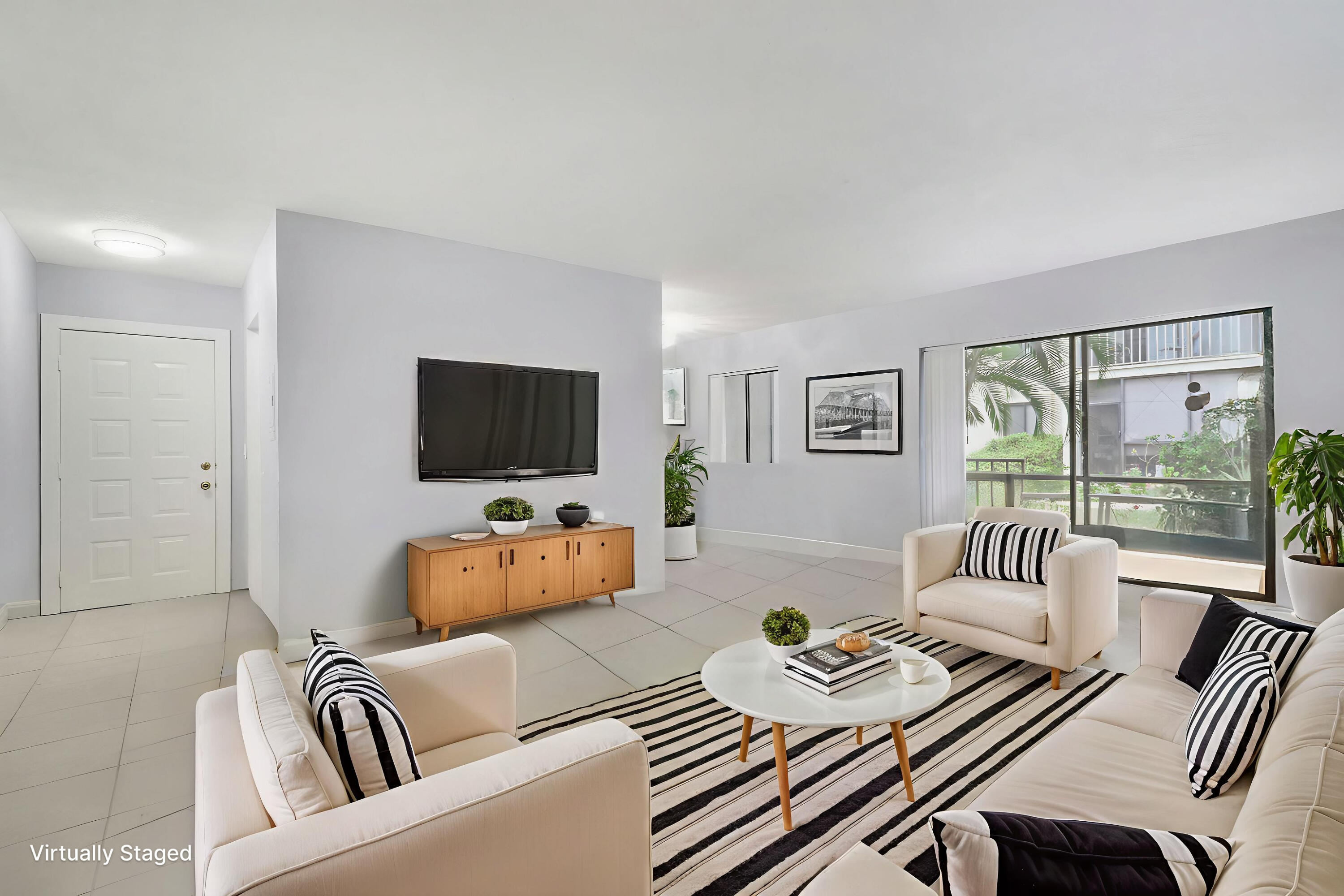 150 Pineview Road, Unit C4 Jupiter, FL 33469 - Photo 4 of 17 Living Room Staged