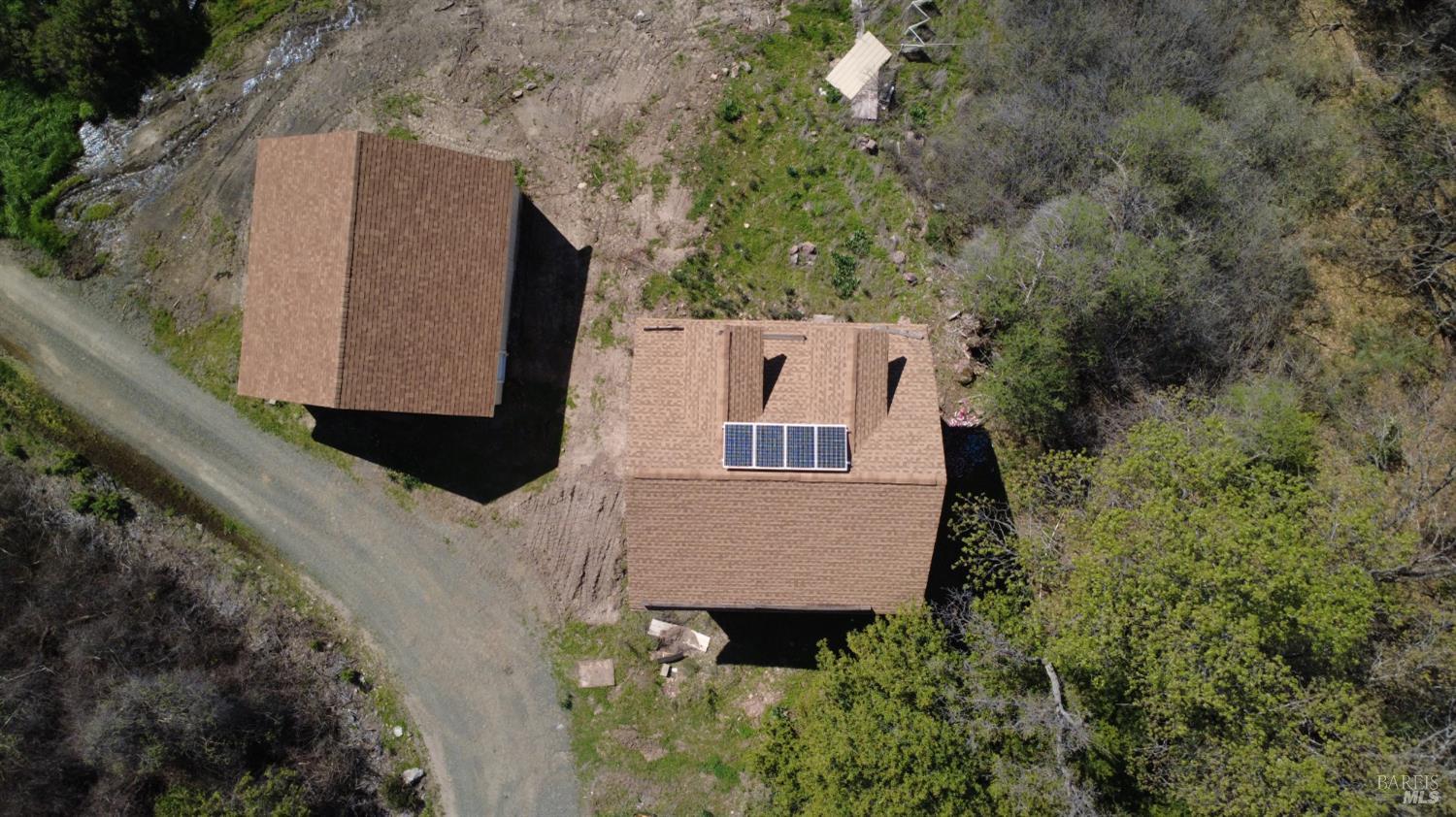 13200 Seigler Canyon Road Lower Lake, CA 95457 - Photo 2 of 30 an aerial view of a house with yard