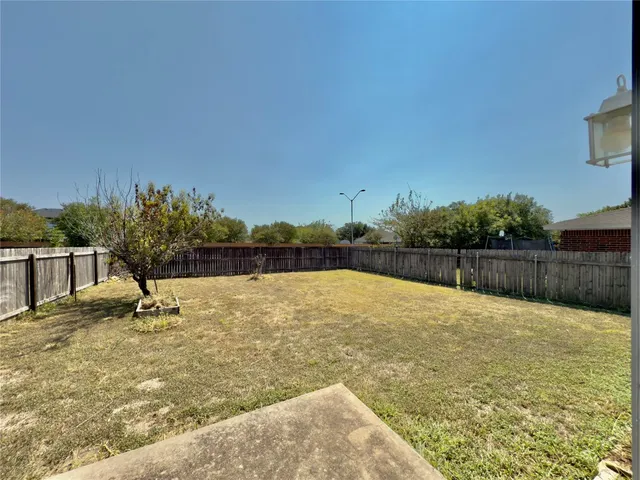 a swimming pool with an outdoor space