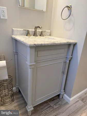 a view of a room with storage