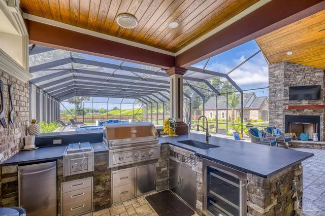 a room with a bed and painting on the wall