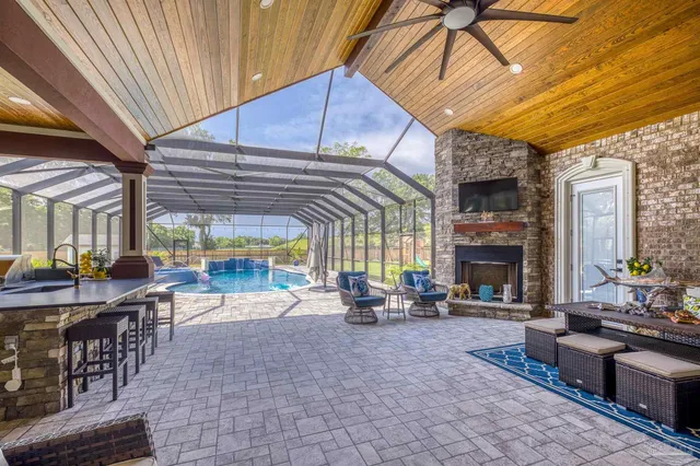 a view of a house with a big yard