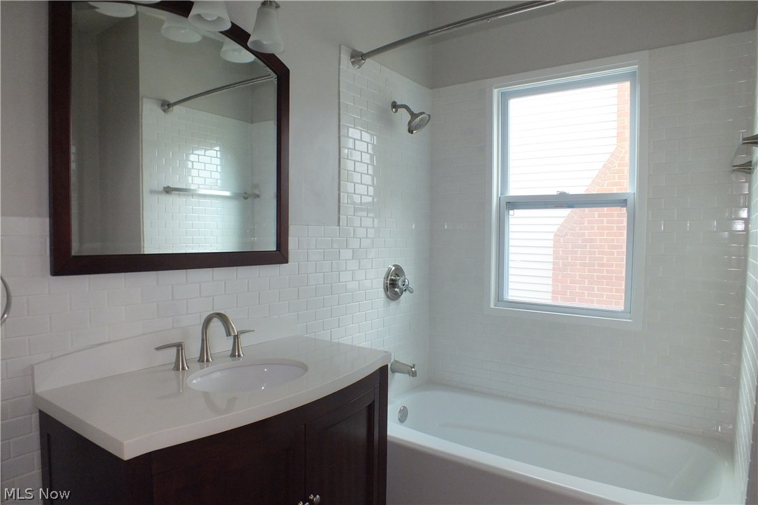 22651 Seabrooke Avenue Euclid, OH 44123 - Photo 17 of 31 The fully remodeled bathroom
