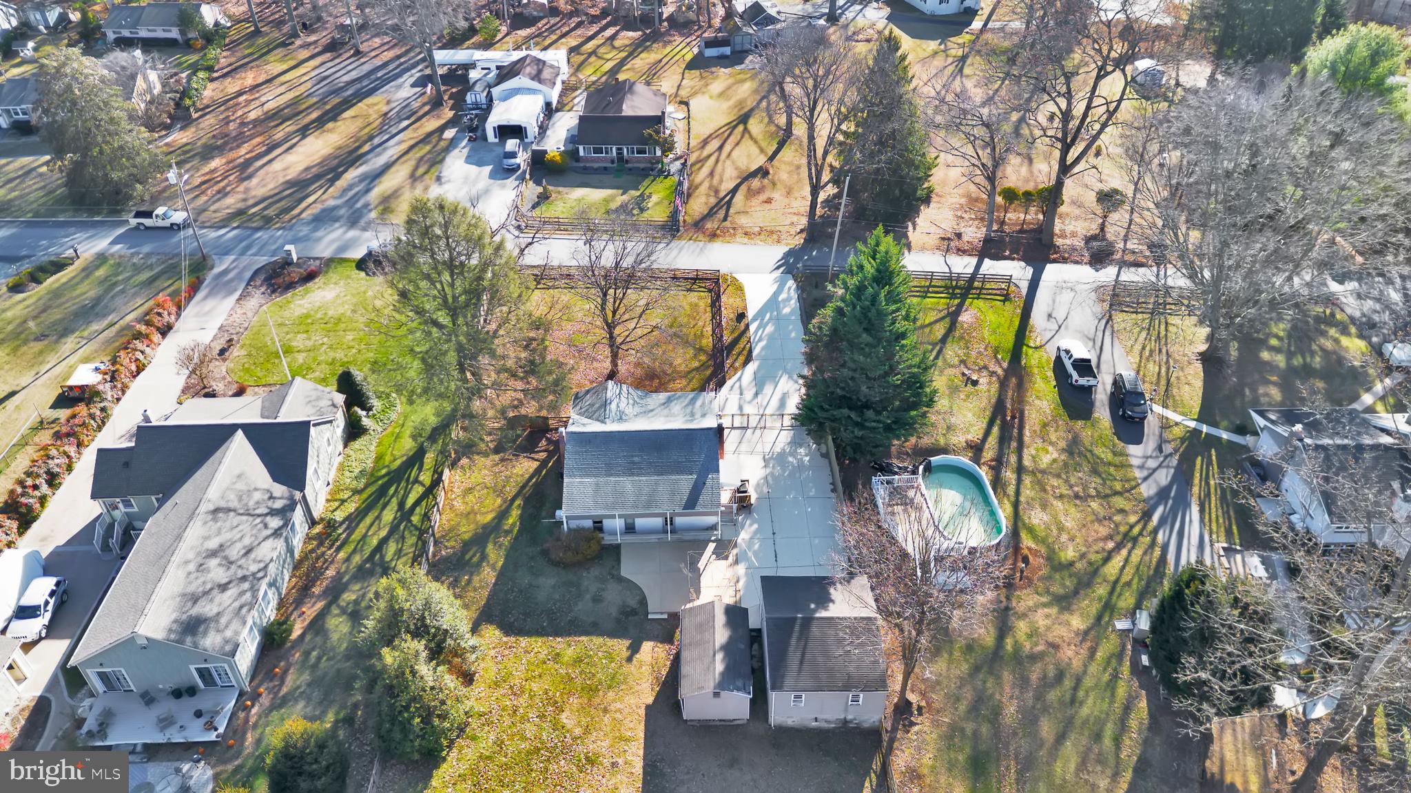 3817 Schroeder Avenue Perry Hall, MD 21128 - Photo 42 of 48 an aerial view of residential houses with outdoor space