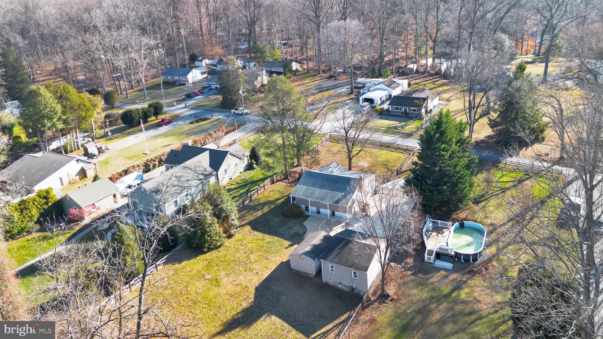 3817 Schroeder Avenue Perry Hall, MD 21128 - Photo 43 of 48 an aerial view of residential houses with outdoor space