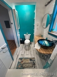 15 Paradiso Street, Unit 1 Norwalk, CT 06854 - Photo 13 of 16 a living room with a toilet and a rug