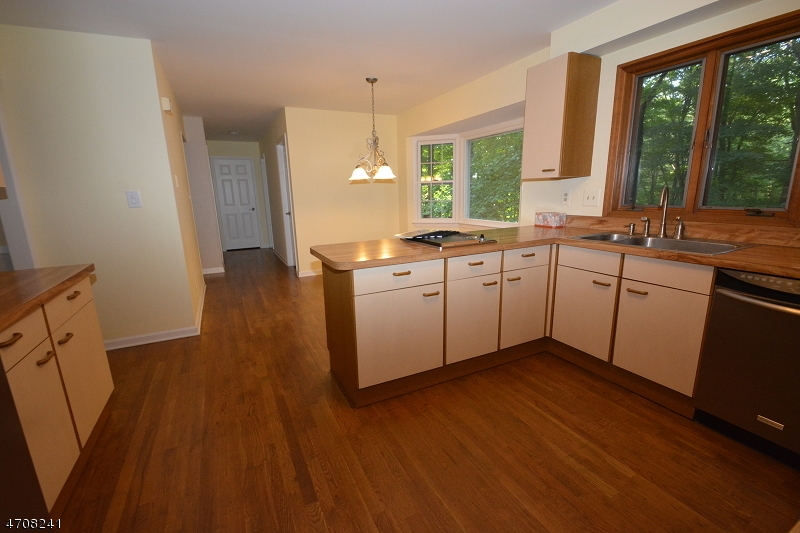 5 Deer Run Drive Randolph, NJ 07869 - Photo 6 of 25 a kitchen with a sink wooden floor and a large window