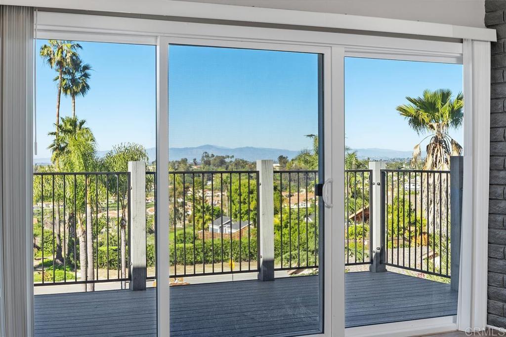 1134 Montura Road, Unit MAIN HOUSE San Marcos, CA 92078 - Photo 12 of 31 a view of a balcony from a window
