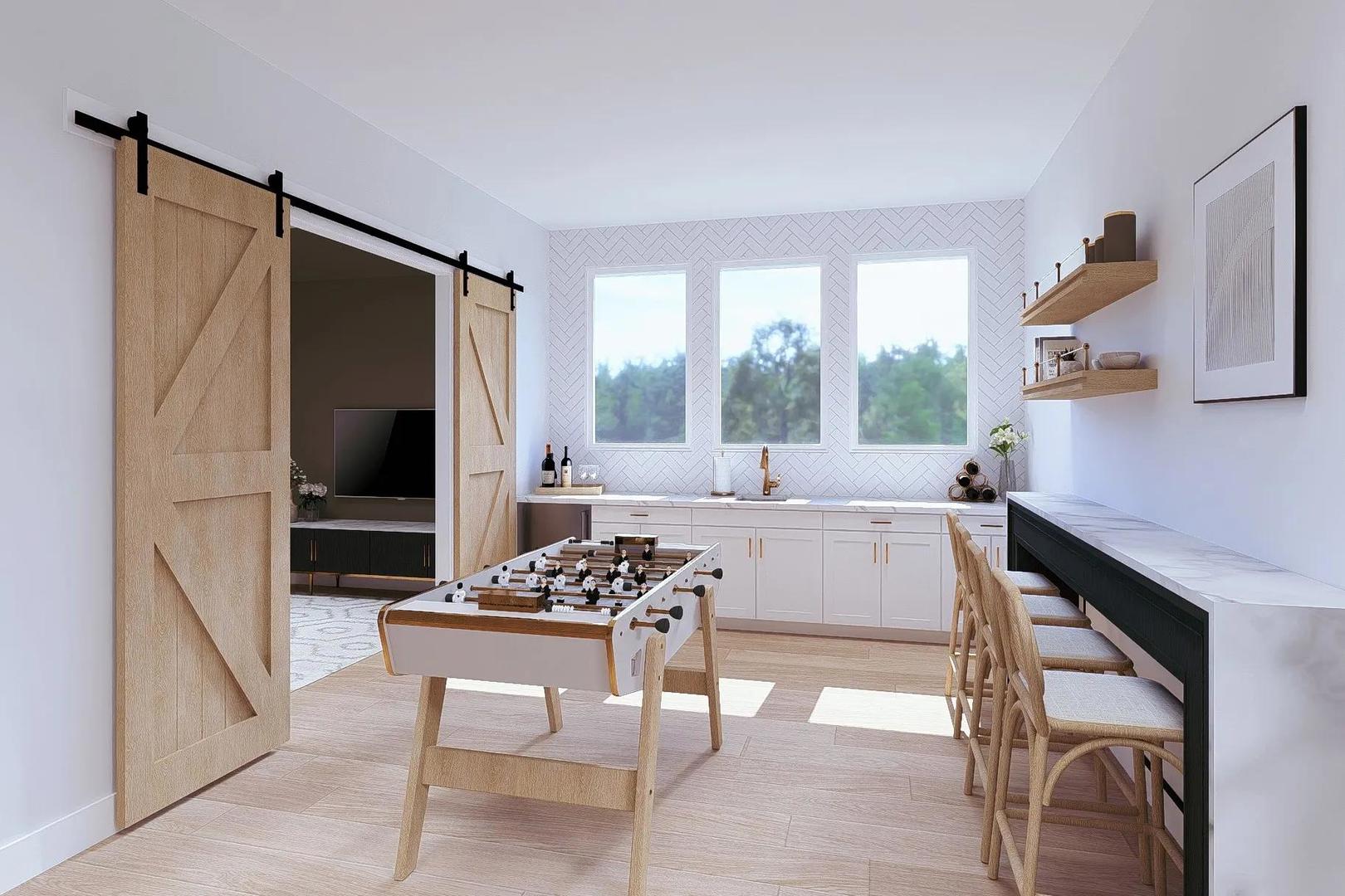 101 Old Eagle Road Georgetown, TX 78633 - Photo 11 of 23 a living room with furniture a flat screen tv and a window
