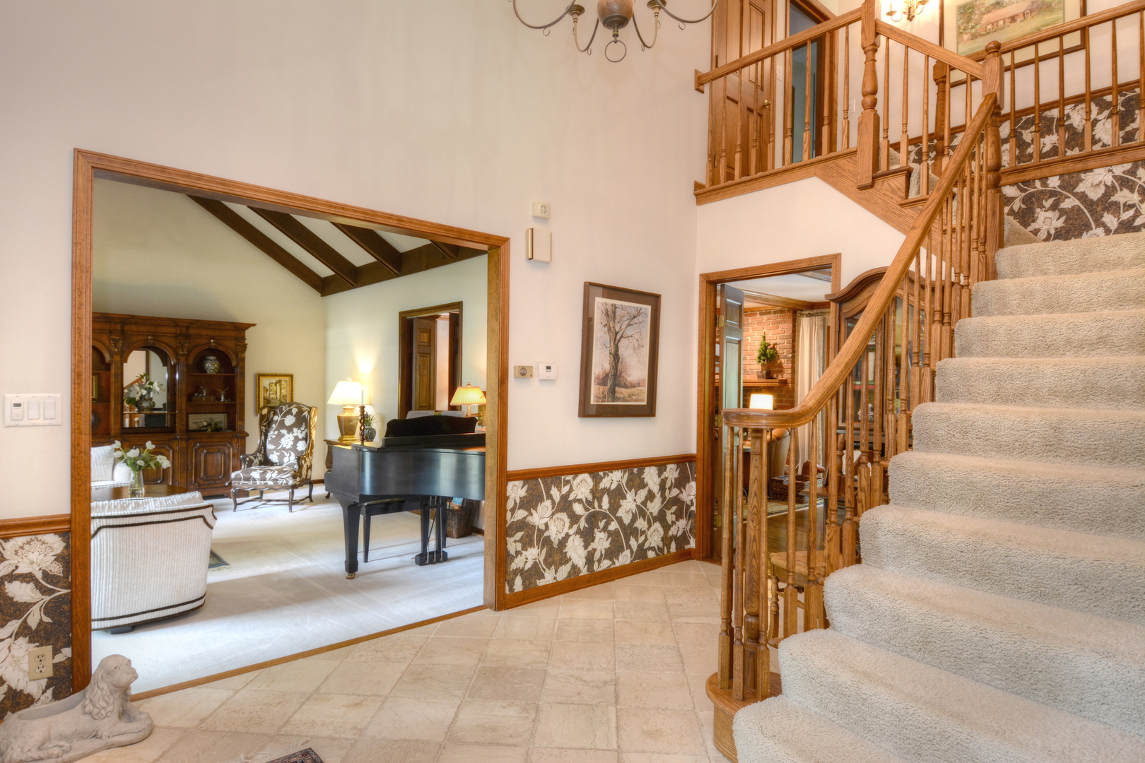 4-n034 Thornapple Road St. Charles, IL 60174 - Photo 11 of 44 a view of a livingroom with furniture and staircase