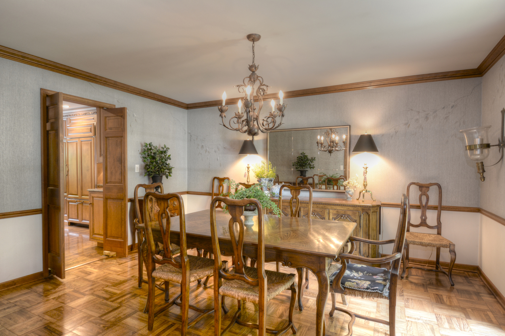 4-n034 Thornapple Road St. Charles, IL 60174 - Photo 12 of 44 a view of a dining room with furniture and chandelier