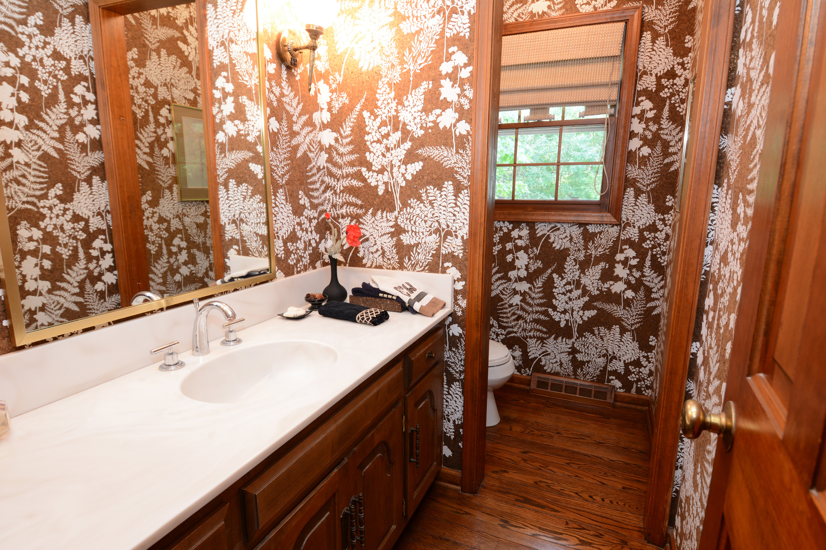 4-n034 Thornapple Road St. Charles, IL 60174 - Photo 21 of 44 a bathroom with a sink and a mirror