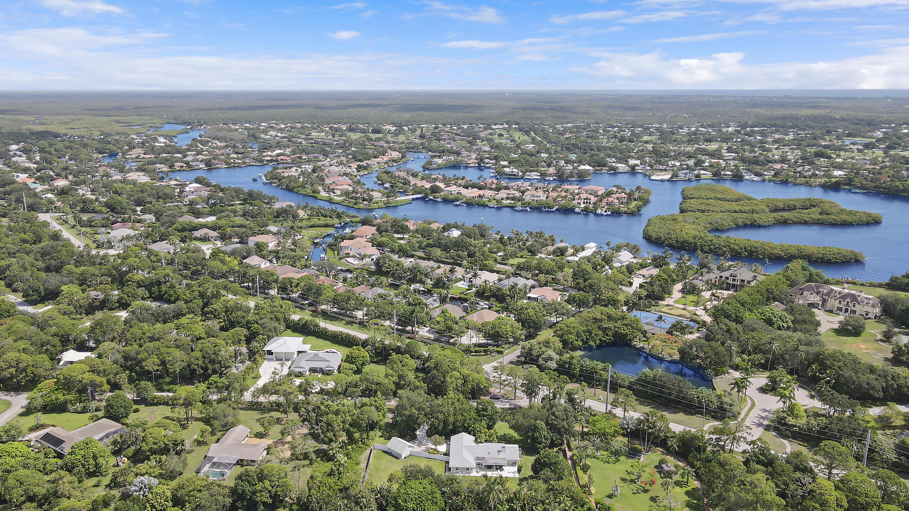 6372 North 197th Place Jupiter, FL 33458 - Photo 64 of 77 an aerial view of multiple house