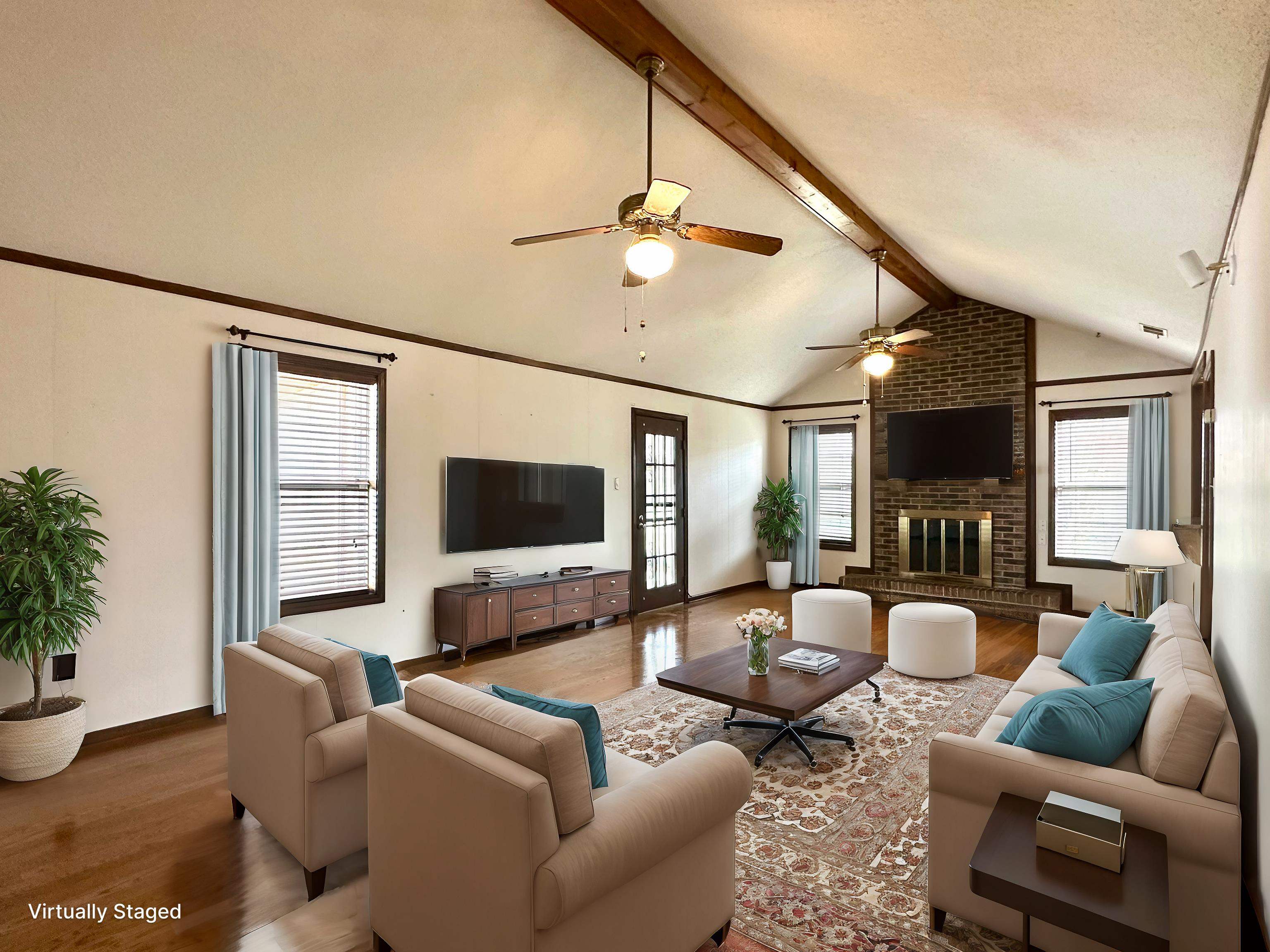 3250 Altruria Road Bartlett, TN 38134 - Photo 5 of 31 a living room with furniture and a flat screen tv