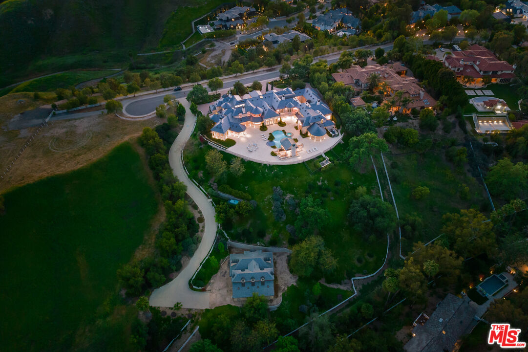 25220 Walker Road Hidden Hills, CA 91302 - Photo 29 of 29 an aerial view of a house