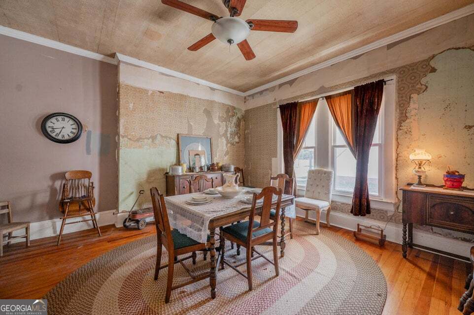 69 Myers Avenue Trion, GA 30753 - Photo 20 of 51 a view of a dining room with furniture window and outside view