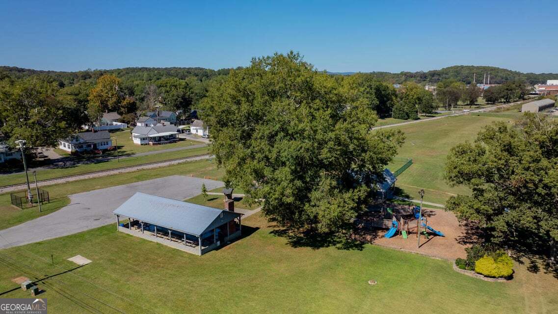 69 Myers Avenue Trion, GA 30753 - Photo 44 of 51 a view of a garden with mountains in the background