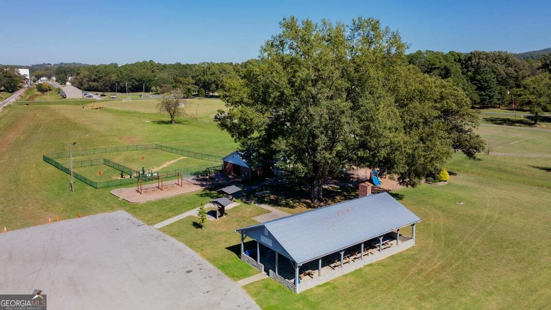 69 Myers Avenue Trion, GA 30753 - Photo 45 of 51 an aerial view of a house with pool lake view and mountain view