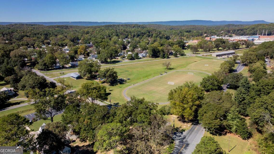 69 Myers Avenue Trion, GA 30753 - Photo 47 of 51 an aerial view of residential houses with outdoor space and trees