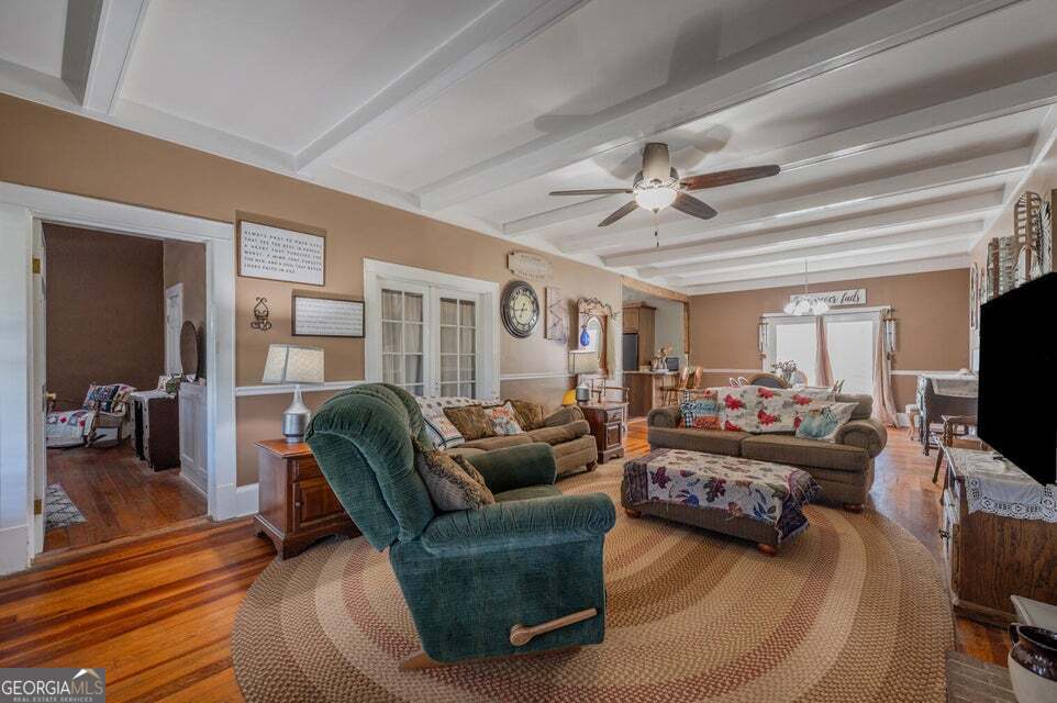 69 Myers Avenue Trion, GA 30753 - Photo 9 of 51 a living room with furniture and a flat screen tv