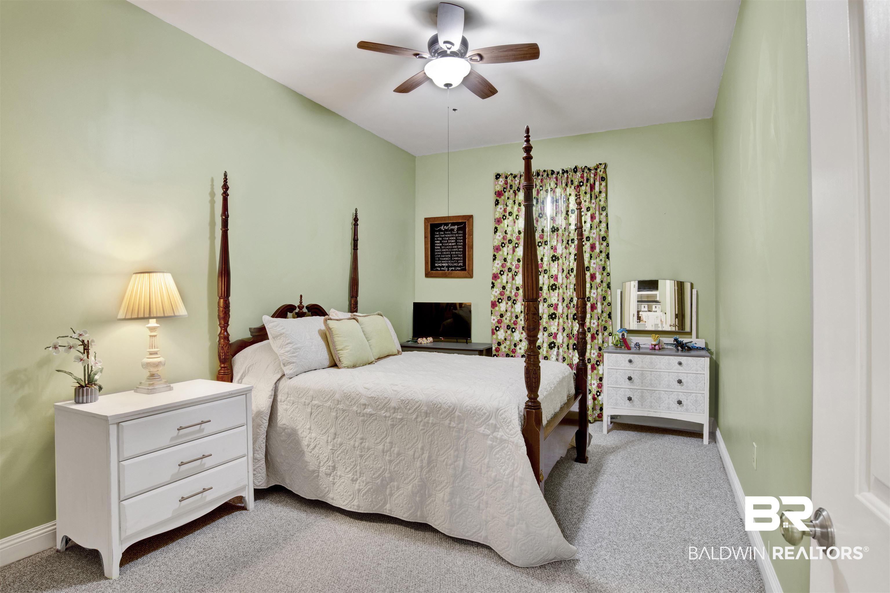 4340 Hamilton Oaks Lane Mobile, AL 36695 - Photo 22 of 51 Carpeted bedroom with ceiling fan
