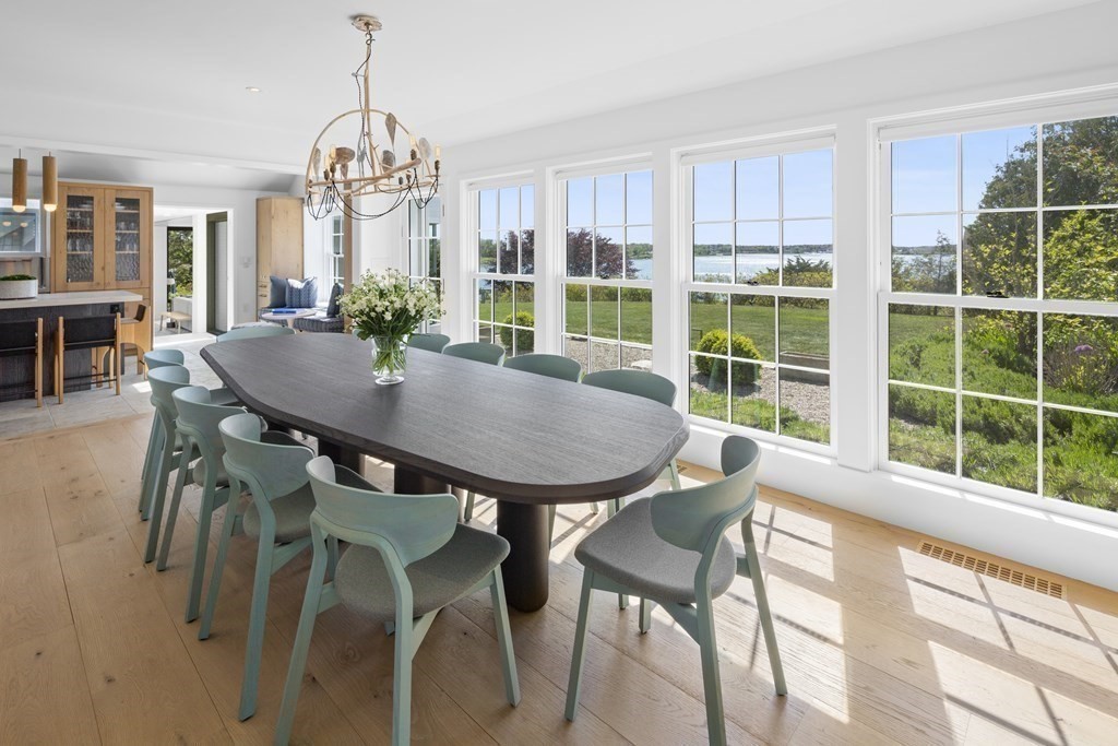 178 Queen Anne Road Chatham, MA 02633 - Photo 17 of 33 a view of a dining room with furniture window and wooden floor
