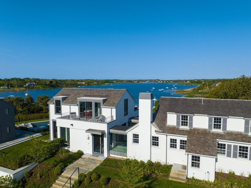 178 Queen Anne Road Chatham, MA 02633 - Photo 29 of 33 aerial view of a house with a garden