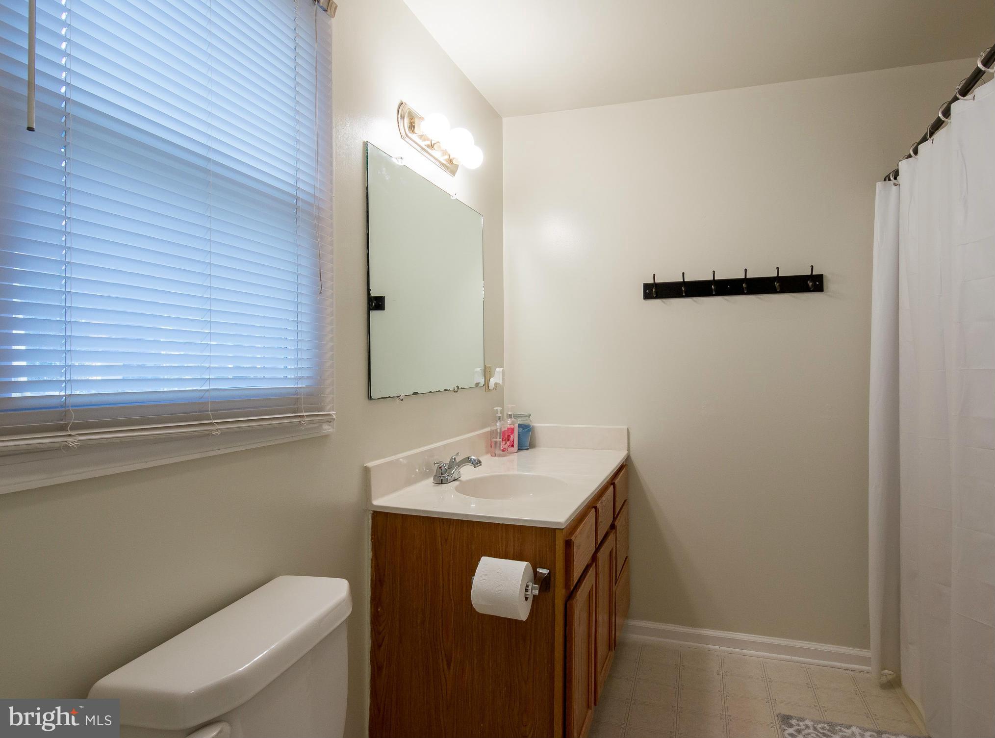 8807 Indian Springs Road Frederick, MD 21702 - Photo 15 of 27 a bathroom with a sink toilet and mirror