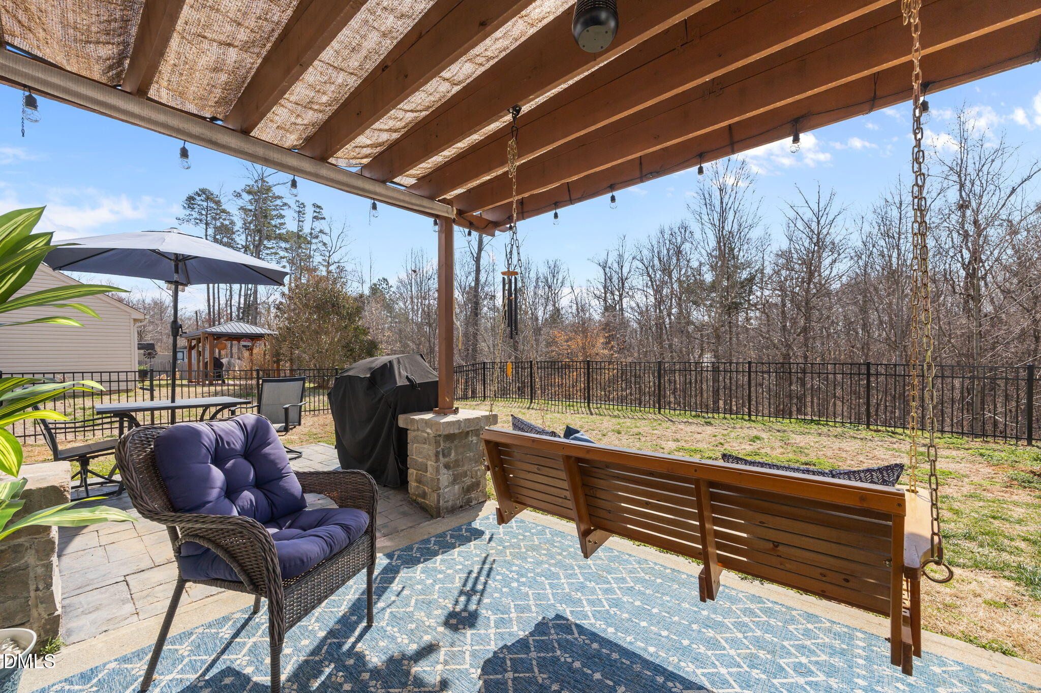 2329 Longshadow Drive Graham, NC 27253 - Photo 50 of 52 a sitting area with furniture and wooden deck