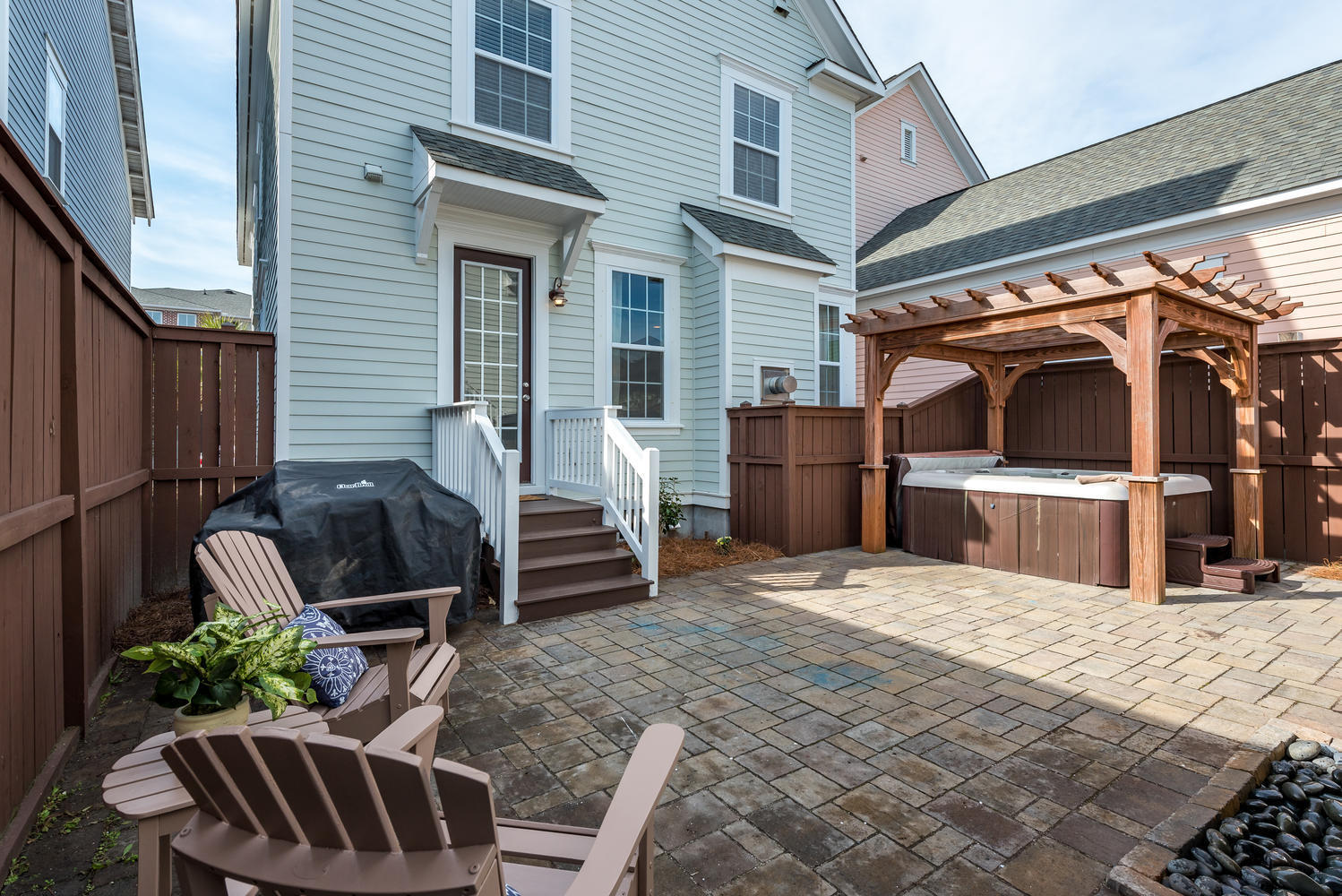 1263 Appling Drive Mount Pleasant, SC 29464 - Photo 5 of 59 Large patio with jacuzzi