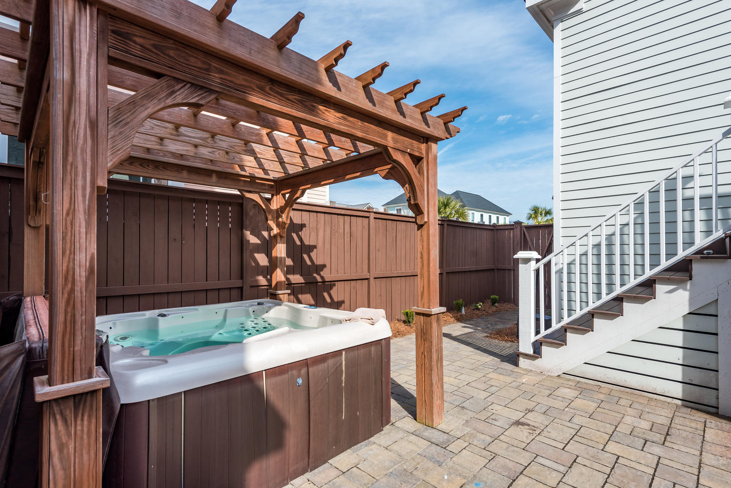 1263 Appling Drive Mount Pleasant, SC 29464 - Photo 48 of 59 Large patio w/ jacuzzi