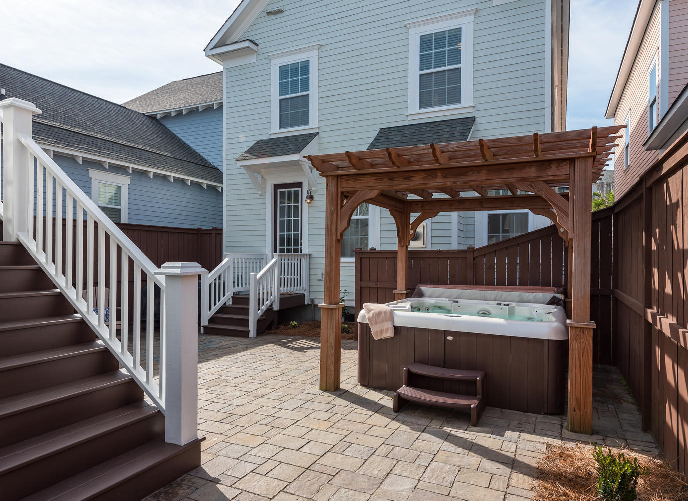 1263 Appling Drive Mount Pleasant, SC 29464 - Photo 53 of 59 Large patio w/ jacuzzi