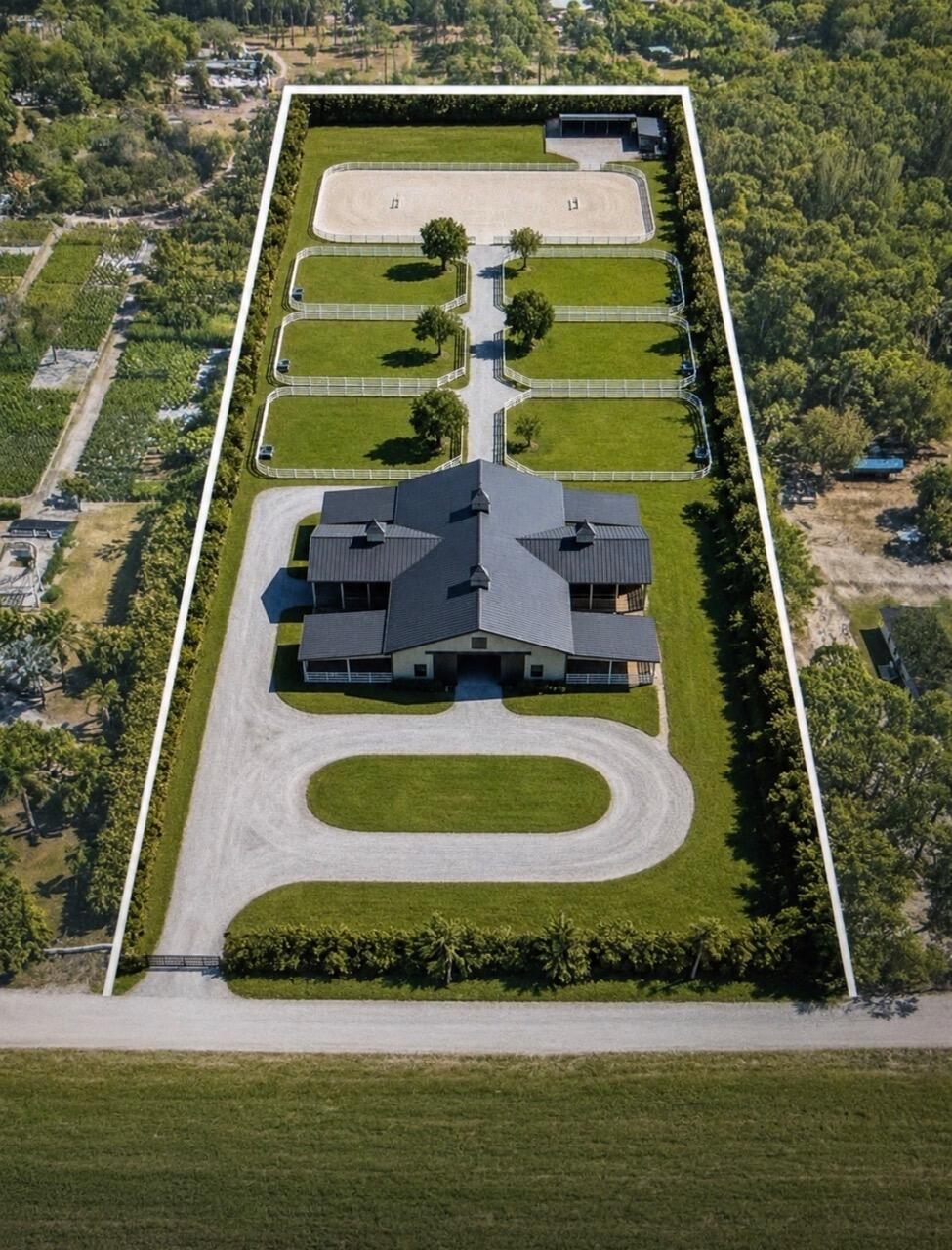 1814 A Road Loxahatchee Groves, FL 33470 - Photo 4 of 38 Proposed Equestrian Facility
