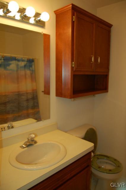 853 Cold Spring Road, Unit 6 Allentown, PA 18103 - Photo 11 of 23 a bathroom with a sink a toilet and shower