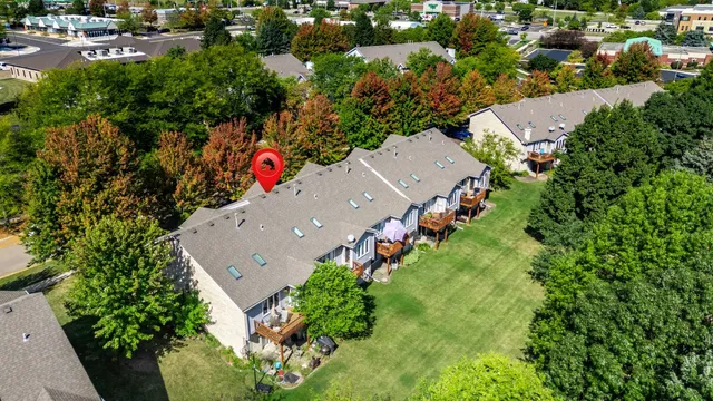a view of city and ocean
