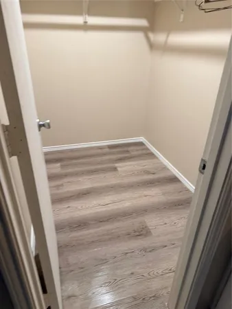 a view of a closet