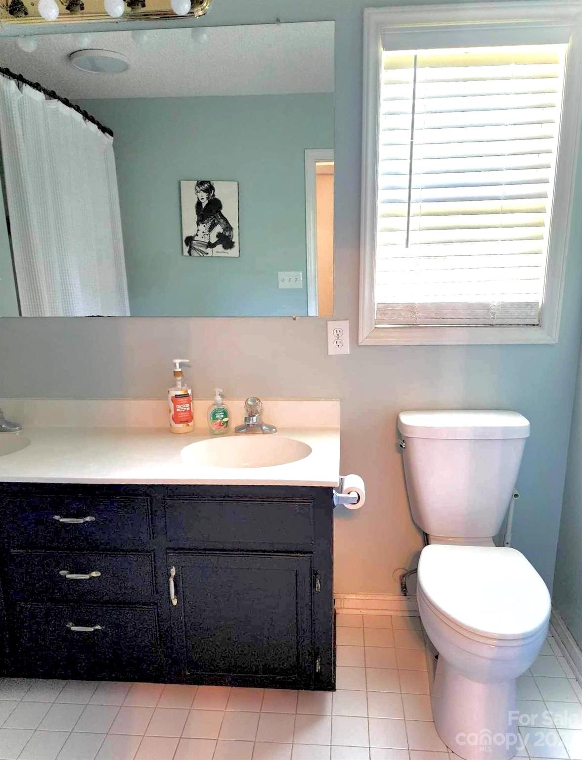 160 Hunters Pointe Drive Dallas, NC 28034 - Photo 23 of 31 a bathroom with a toilet sink and mirror