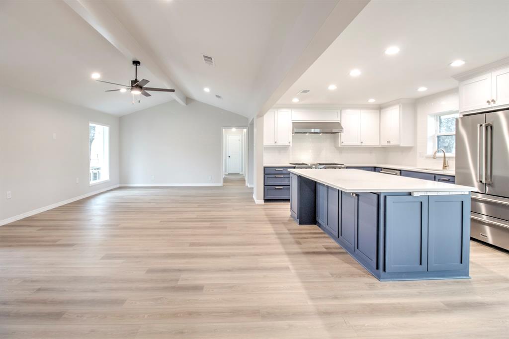 3700 Moseley Road Cross Roads, TX 76227 - Photo 38 of 38 Kitchen and Living room View, Open Floor Plan.