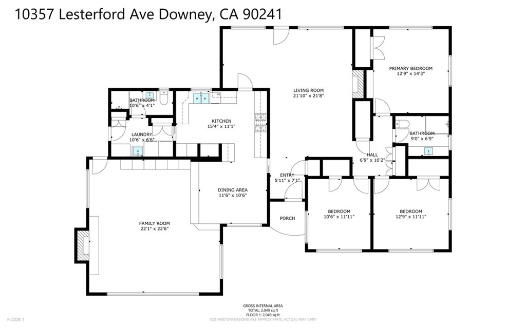 10357 Lesterford Avenue Downey, CA 90241 - Photo 29 of 31 So much wonderful space at 10357 Lesterford Avenue!