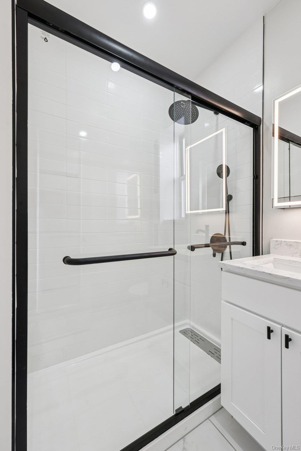 1 Bronxville Road, Unit 3S Bronxville, NY 10708 - Photo 22 of 27 Bathroom with a stall shower and vanity