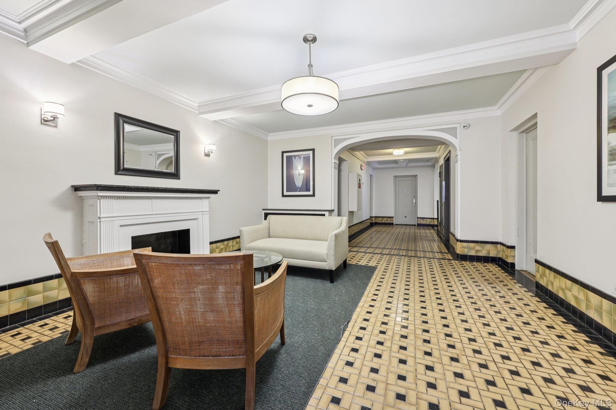1 Bronxville Road, Unit 3S Bronxville, NY 10708 - Photo 23 of 27 Cosy sitting area in public lobby