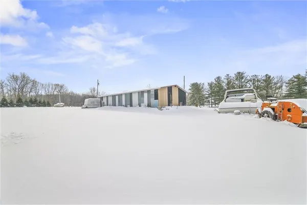 a view of lake with trees