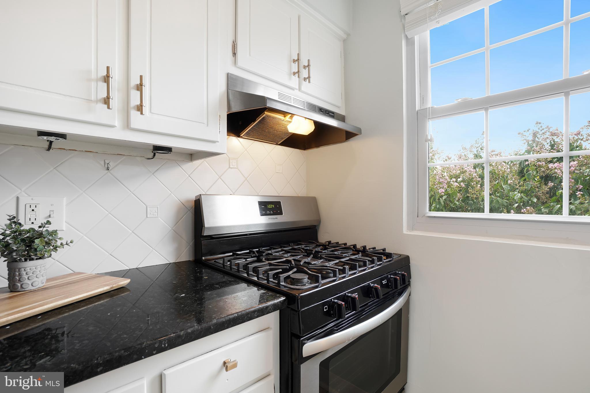 2030 North Vermont Street, Unit 301 Arlington, VA 22207 - Photo 9 of 32 a stove top oven sitting inside of a kitchen