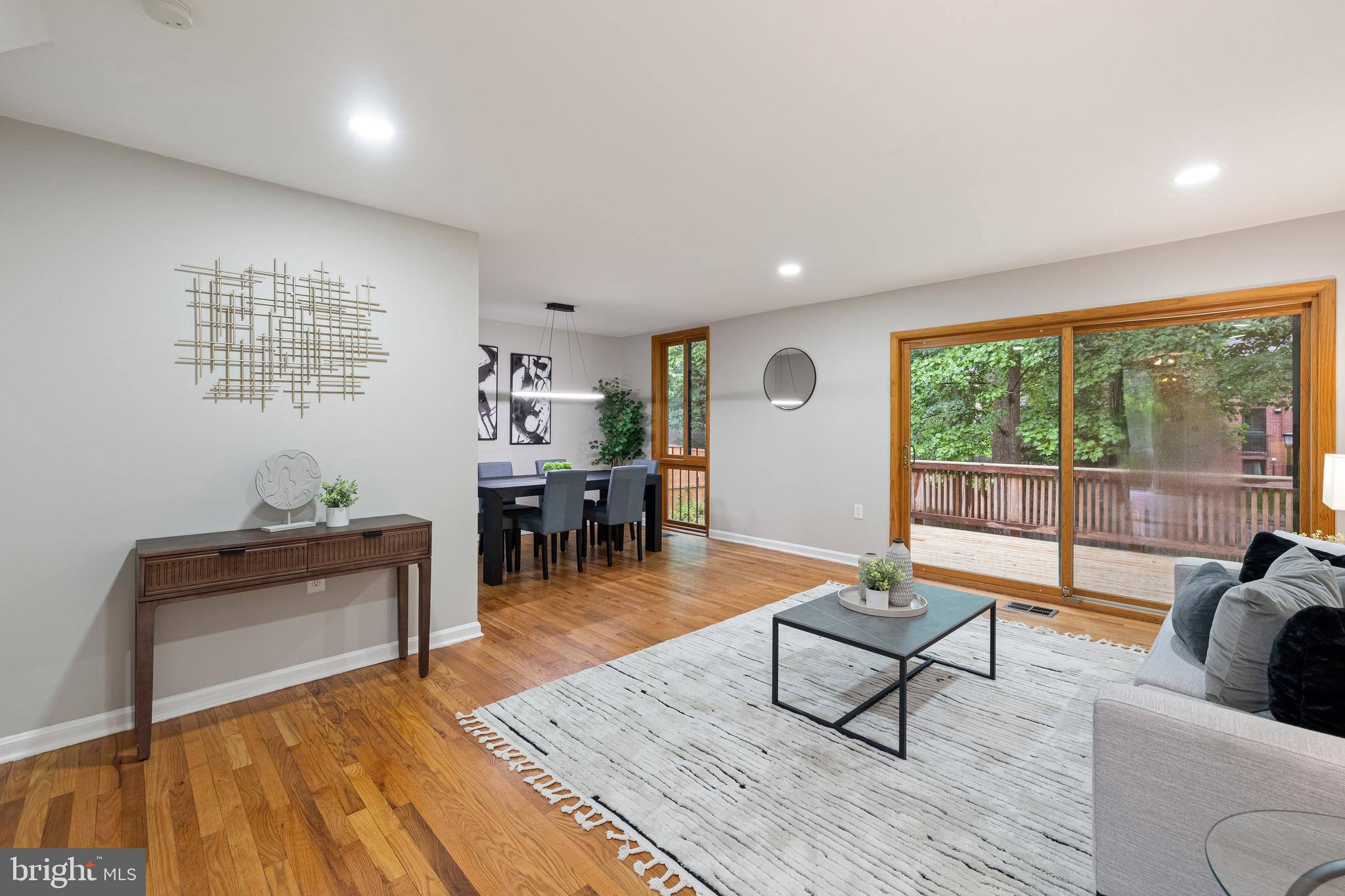 8006 Inverness Ridge Road Potomac, MD 20854 - Photo 17 of 43 Family room leads out to your large deck!