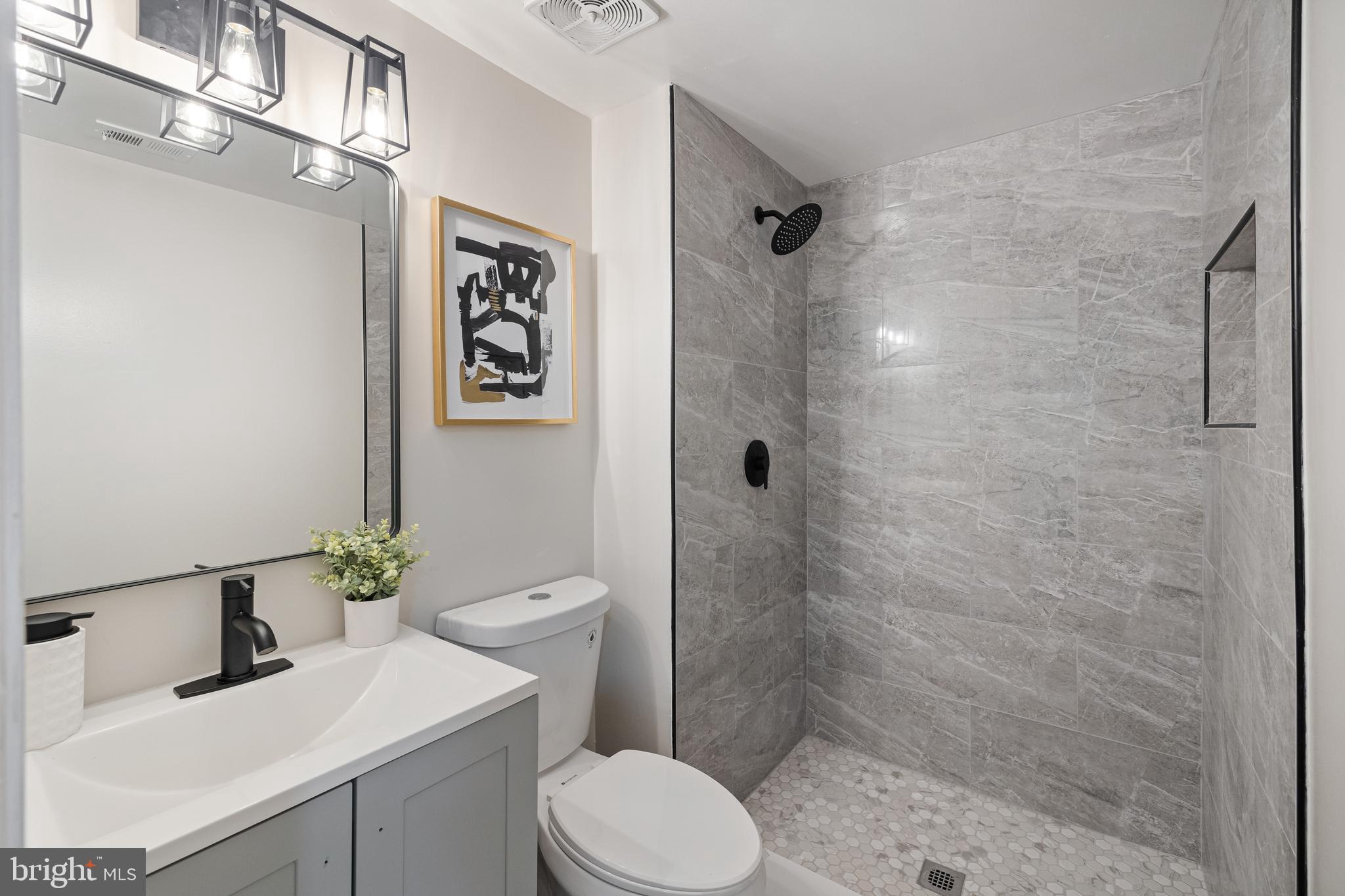 8006 Inverness Ridge Road Potomac, MD 20854 - Photo 37 of 43 Fully updated full bath in basement.